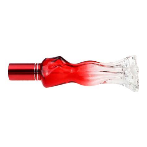 Unique High End 40ml Slim Red Dress Woman Body Shape Perfume Bottle High Quality Bottle Glass