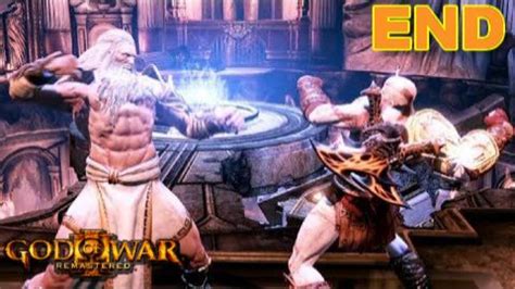 God Of War 3 Remastered PS4 Gameplay 4 Kratos Vs ZEUS My Vengeance