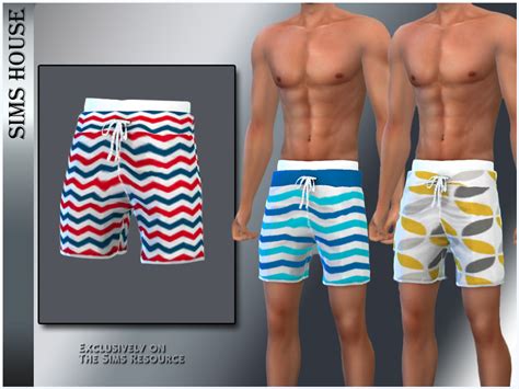 The Sims Resource Mens Swim Shorts