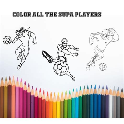 Super Strikas Para Colorir - 8