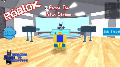 Roblox-Escape The News Station - YouTube