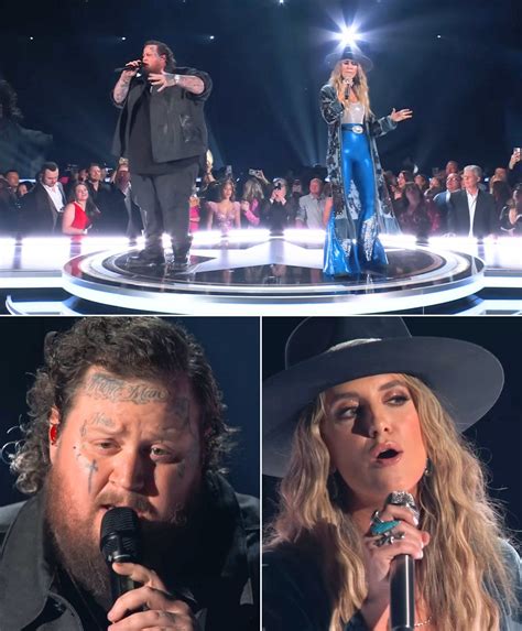 Country - Jelly Roll & Lainey Wilson delivered a soul-stirring duet