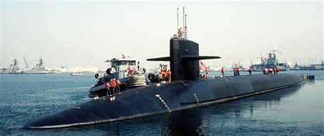 Uss Nevada Ssbn 733 Ohio Class Ballistic Missile Submarine Us Navy