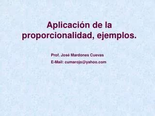 Ppt Principio De Proporcionalidad Powerpoint Presentation Free