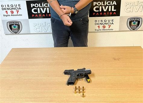 Líder De Facção é Preso Na Grande João Pessoa Com Arma De Uso Restrito