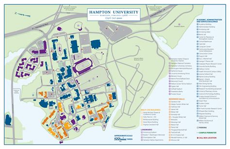 Campus Map - Hampton University Athletics