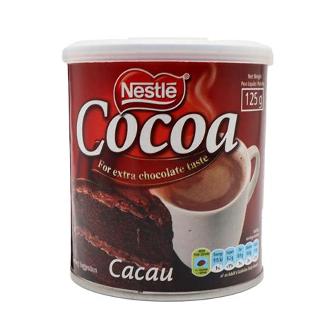 NESTLÉ® cocoa powder 125g tin - H A Ramtoola Online Store | No 1 Distributor of Nestle Products ...