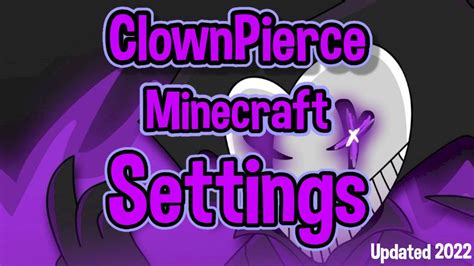 ClownPierce Minecraft Settings (DPI) - YouTube