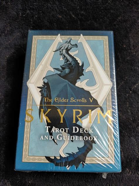 Skyrim The Elder Scrolls V Skyrim Tarot Deck And Guidebook Ebay