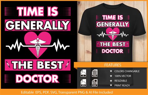 T Shirt Design Doctor Nurse Illustration Graphic By Hamjaiu · Creative