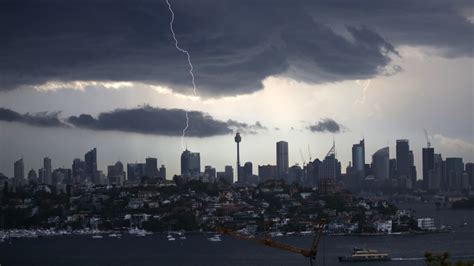 Severe Thunderstorms To Wreak Havoc Across Sydney Again Sky News