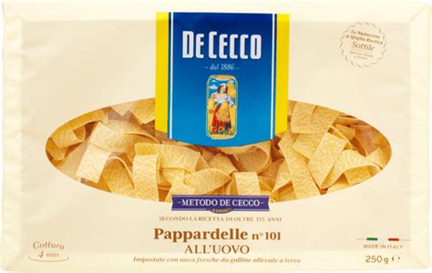 De Cecco Pappardelle No101 All Uovo 250 G Hverdag Dk