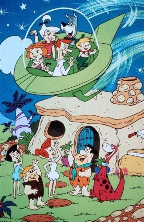 The Jetsons Meet The Flintstones - Hanna Barbera Photo (41600327) - Fanpop