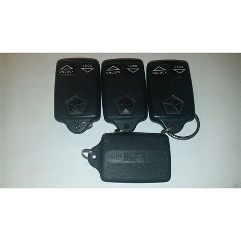 JEEP CHEROKEE DODGE RAM CHRYSLER KEYLESS ENTRY REMOTE FOB 1994 1998