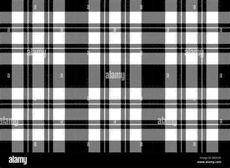 Black And White Buffalo Plaids Stock Vector Images Alamy