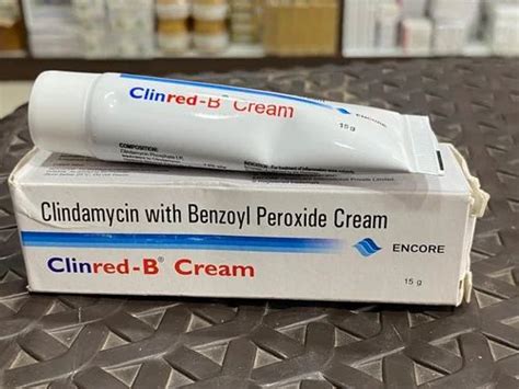 Clinred B Clindamycin Benzoyl Peroxide Cream At Rs 222 24 Box Peer