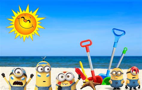 Despicable Me 2 Minions Beach