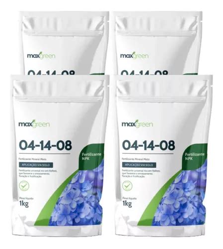 Kit Fertilizante Adubo Forth Maxgreen Jardim Kg Mercadolivre