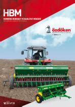 Mechanical Seed Drill Hbm Series Ozdoken A S Disc Towed With