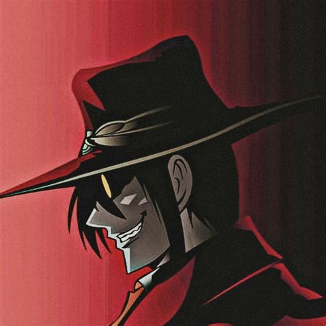 Alucard Diabo Anime Anime Personagens De Anime