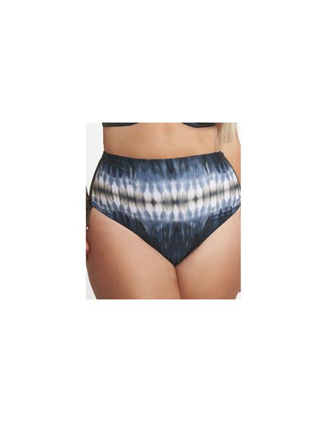 Slip Bikini Costume Da Bagno Taglie Forti Vita Alta Contenitivo Con Coulisse Krisline Pradesh