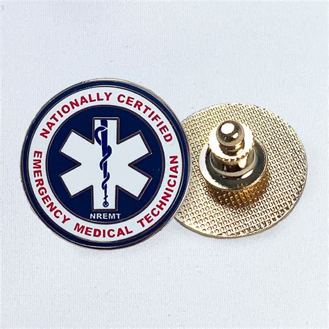 Emt Lapel Pin National Registry Of Emergency Medical Technicians