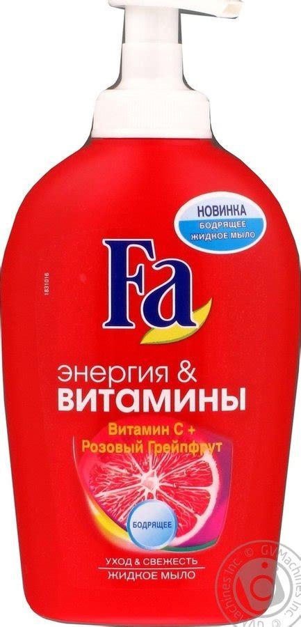 4015000982016 КРЕМ- МЫЛО "FA" В АСС. 250мл.