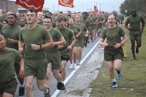 Cherry Point Marines Run To Celebrate 242nd Marine Corps Birthday