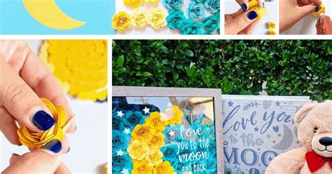 How To Make An Ombre Paper Flower Shadow Box With Cricut Hometalk