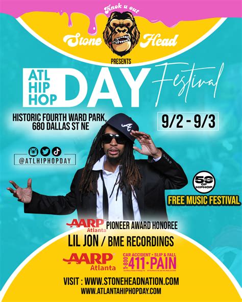 Aarp And Atl Hiphop Day To Honor Lil Jon Pastor Troy And Generation Now In Celebration Of 50th