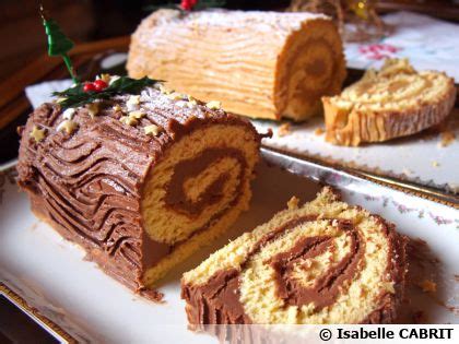 Bûche de Noël traditionnelle recette