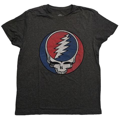 Grateful Dead Tie Dye T Shirt Steal Your Face Stealie Etsy