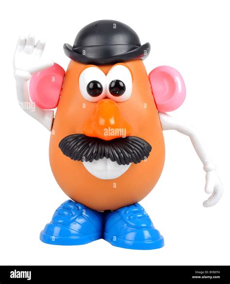 Mr Potato Head Toy Mr Potatohead On A ”white Background” Stock Photo