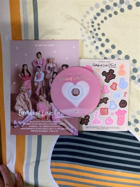 Wts Twice Formula Of Love Explosion Ver Hobbies Toys Memorabilia