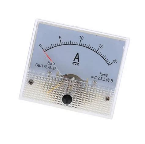 85C1 A DC Pointer Ammeter 0 20A Analog Ammeter DC 0 20A At Rs 159 Piece