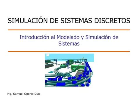 Ppt Introducci N Al Modelado Y Simulaci N De Sistemas Powerpoint