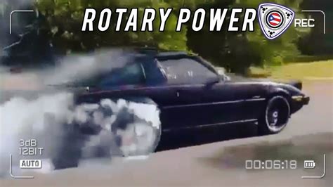 Nada Como El Sonido De Un Rotativo Mazda RX7 Rotary Power Puerto Rico