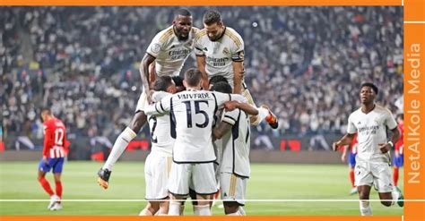 Le Real sest qualifié pour la finale de la Supercoupe dEspagne