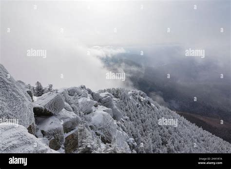 View From Mount Liberty In The White Mountains Of New Hampshire In