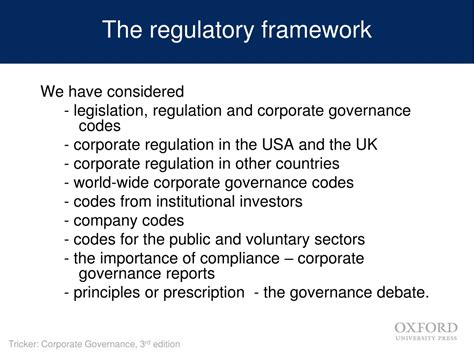 Regulatory Framework Examples At Blanca Chapman Blog