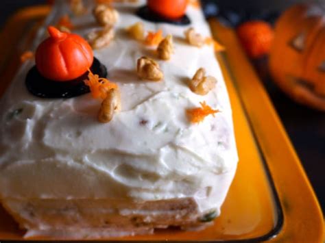 Recettes De Halloween Par Pretty Chef Carrot Cake Pour Halloween