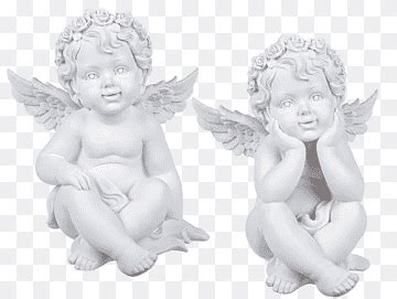 Descarga gratis Estatuilla estatuilla ángel blanco m blanco