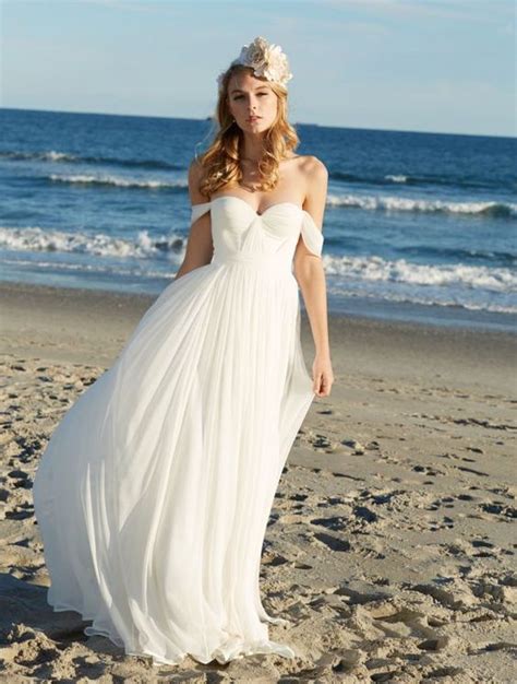 10 More Beach Wedding Gowns For The Second Time Around