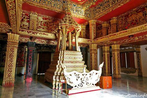 Haw Pha Bang inside, Luang Prabang Palace - Lao