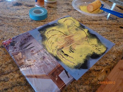 Mod Podge Kitchen Diy Art On Canvas