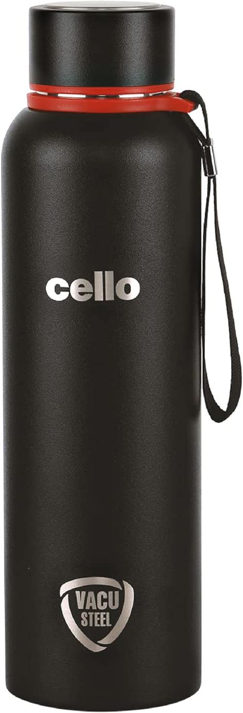 Cello Puro Steel X Benz Water Bottle With Inner Steel And Outer