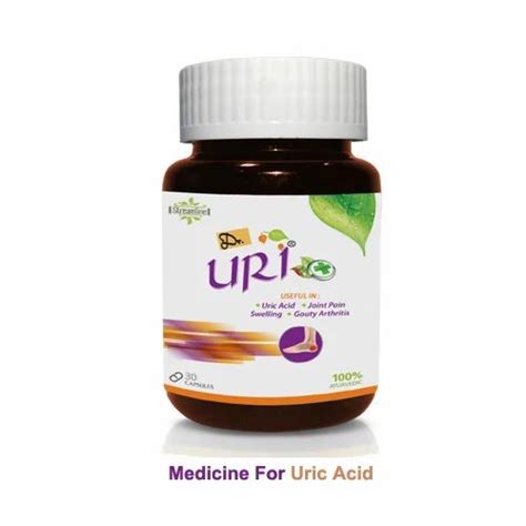 Medicine For Uric Acid Packaging Size 30 Capsules Streamline Pharma Pvt Ltd At Rs 315 Bottle