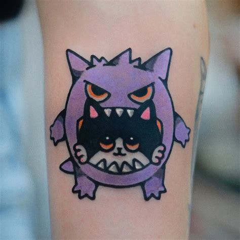 30 Best Gengar Tattoo Ideas You Should Check