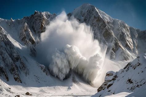 Premium AI Image A Mountain Is Covered In Snow And The Word Ice Is On