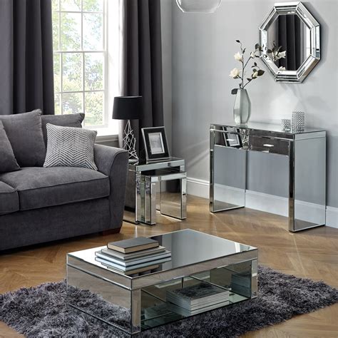 Venetian Mirrored Living Room Collection | Dunelm